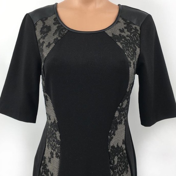 Connected Apparel Floral Lace Panels Dress Size 6 - Picture 2 of 10